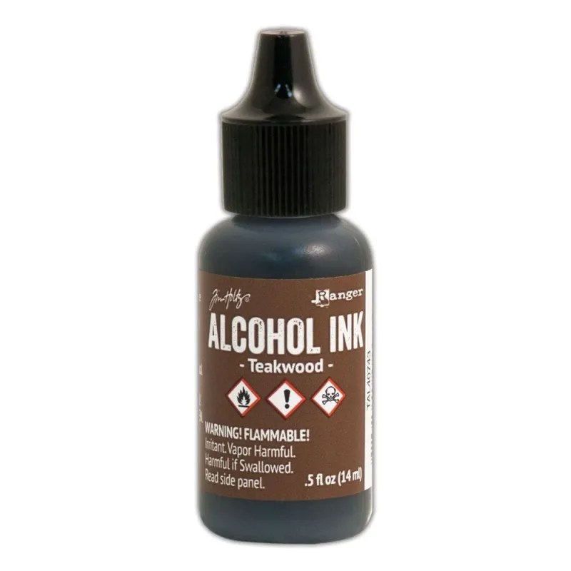 Tim Holtz Ranger Alcohol ink Teakwood 14ml (TAL40743)