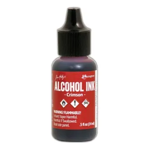 Tim Holtz Ranger Alcohol ink Crimson 14ml (TAL59417)