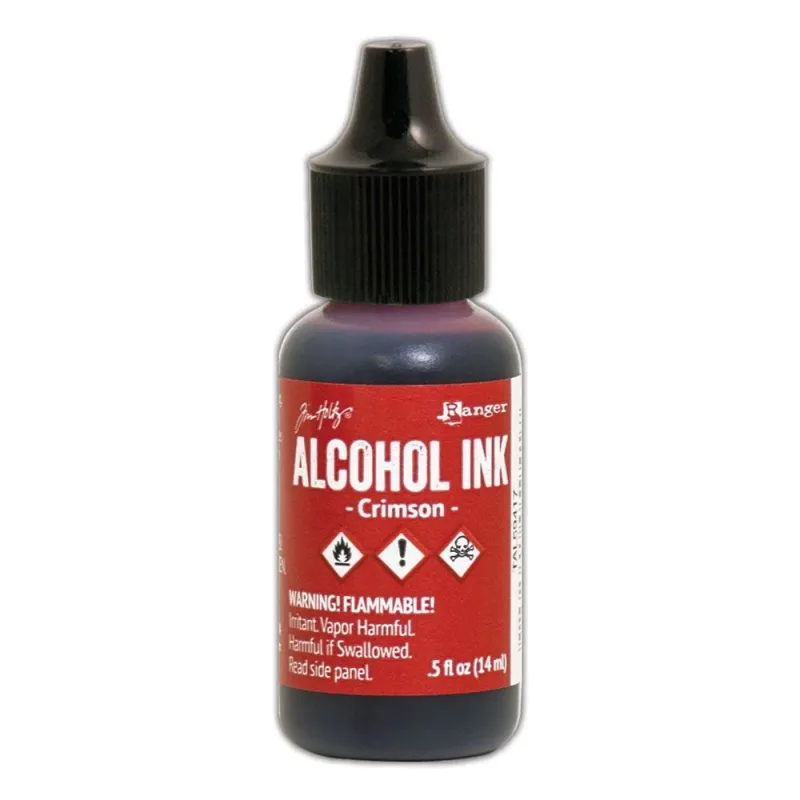 Tim Holtz Ranger Alcohol ink Crimson 14ml (TAL59417)