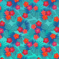 Cricut Infusible Ink Transfer Sheet Patterns Tropical Floral (2006783)