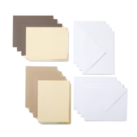 Cricut Joy cut-away card neutrals A2 (8 pieces) (2008855)