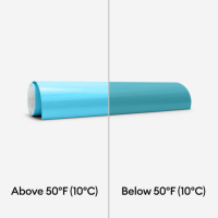 Cricut Color-Changing Vinyl Permanent Cold-Activated Light Blue - Turquoise (1 sheet) (2009588)