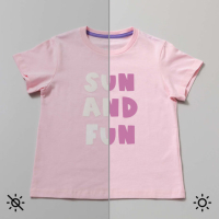 Cricut Color-Changing Iron-On UV-Activated Pastel Pink (1 sheet) (2010175)