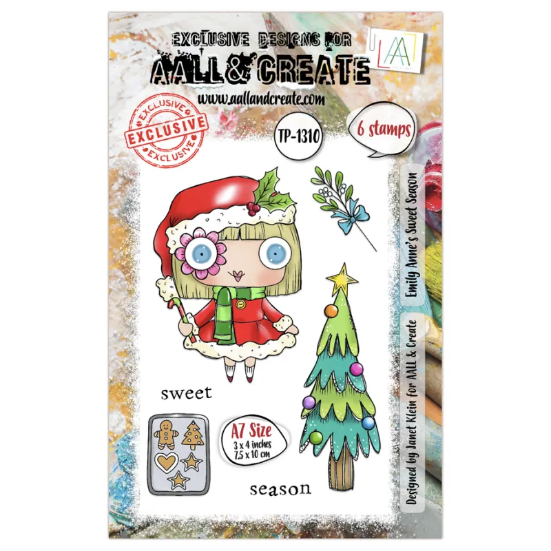 Aall and Create Twinkles & Tidings A7 Stamp Set Emily Anne's Sweet Season (AALL-TP-1310)