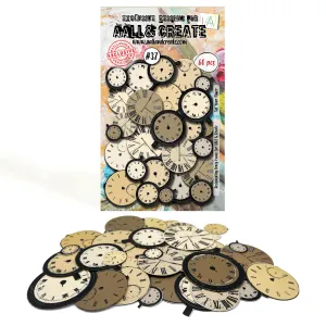Aall and Create Ephemera Die-cuts Set Your Timer (AALL-EP-037)