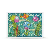 Aall and Create Ephemera Die-cuts Fish Drops (AALL-EP-042)