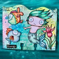 Aall and Create Stamp Set A6 Fish Tank (AALL-TP-1038)