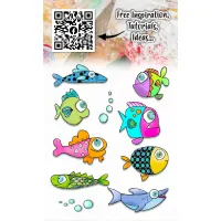 Aall and Create Stamp Set A6 Fish Tank (AALL-TP-1038)