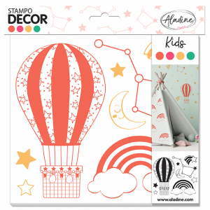 Aladine Decor Foam Stamps Kids (05285)