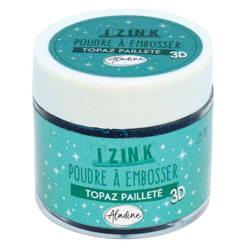Aladine Embossing Powder 25 ml Topaz Paillete (10215)