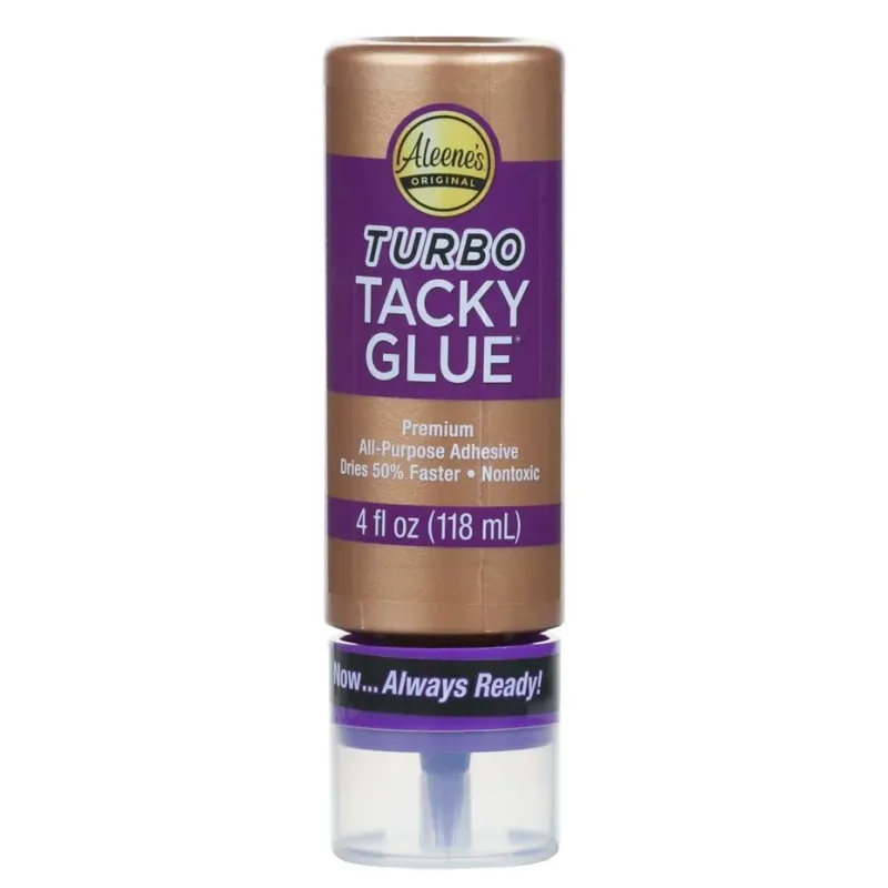 Aleene's Turbo Tacky Glue No-Cut Tip 4 fl oz (33145)