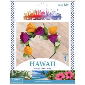 American Crafts Craft Around the World Hawaii Paper Flower Crown (1pcs) (34020779)