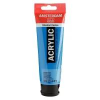 Amsterdam Standard Series acrylverf tube 120 ml Primaircyaan 572 (17095722)