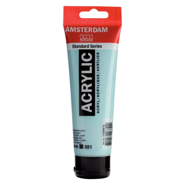 Amsterdam Standard Series acrylverf  tube 120 ml Hemelsblauw Licht 551 (17095512)
