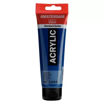 Amsterdam Standard Series acrylverf tube 120 ml Groenblauw 557 (17095572)