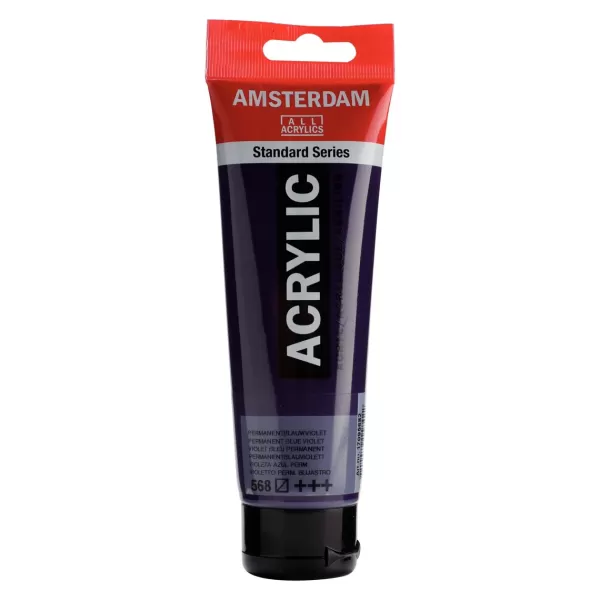 Amsterdam Standard Series acrylverf tube 120 ml Permanentblauwviolet 568 (17095682)