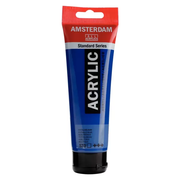Amsterdam Standard Series acrylverf tube 120 ml Phtaloblauw 570 (17095702)