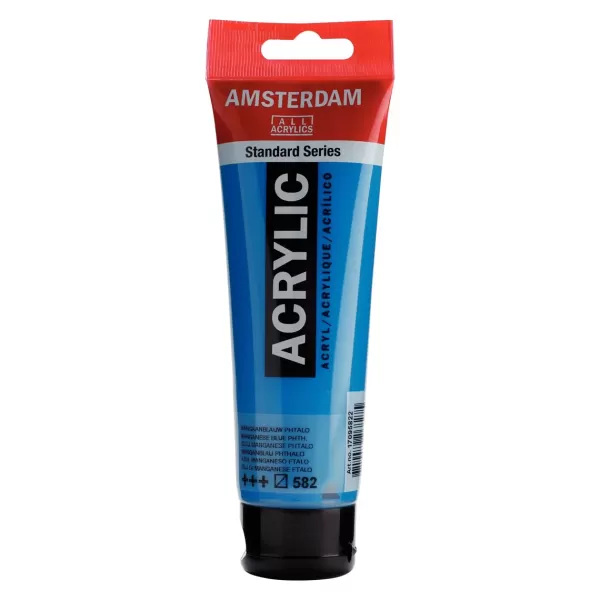 Amsterdam Standard Series acrylverf  tube 120 ml Mangaanblauw Phtalo 582 (17095822)