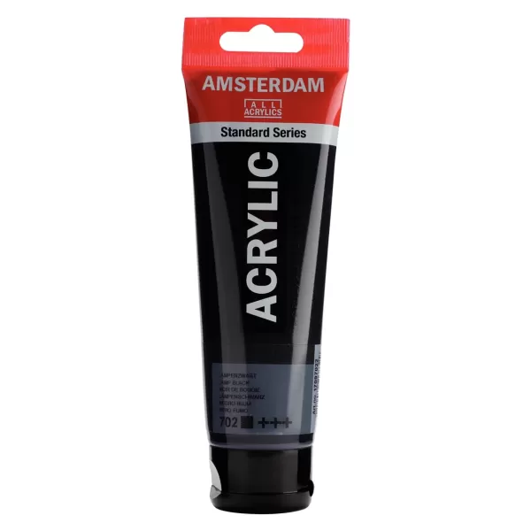 Amsterdam Standard Series acrylverf tube 120 ml Lampenzwart 702 (17097022)