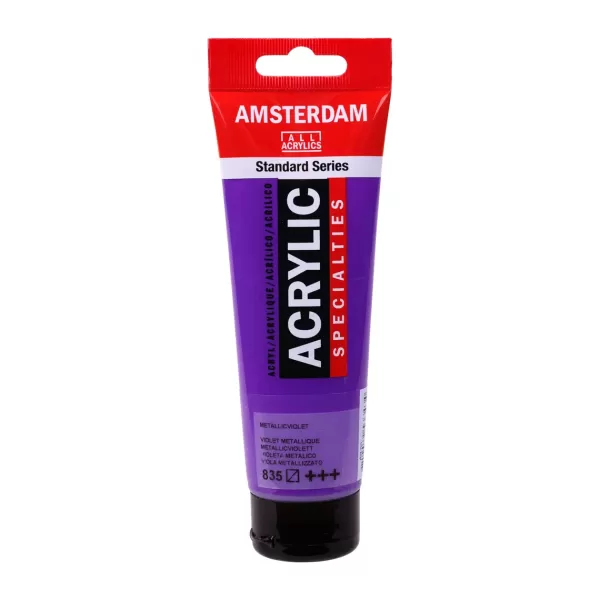 Amsterdam Standard Series acrylverf tube 120 ml Metallic Violet 835 (17098352)