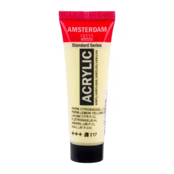 Amsterdam Standard Series acrylverf tube 20 ml Permanent Citroengeel Licht 217 (17042170)
