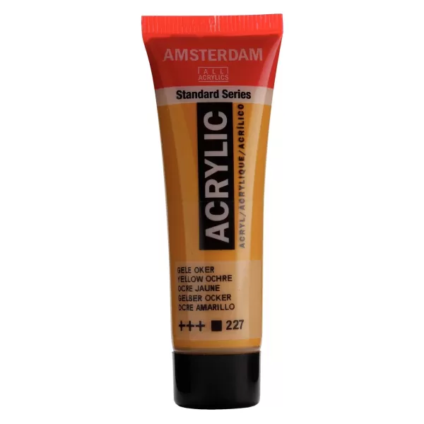 Amsterdam Standard Series acrylverf tube 20 ml Gele Oker 227 (17042270) Amsterdam Standard Series acrylverf tube 20 ml Gele Oker 227 (17042270)
