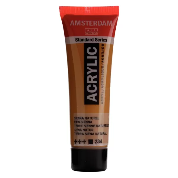 Amsterdam Standard Series Acrylverf tube 20 ml Sienna Naturel 234 (17042340) Amsterdam Standard Series Acrylverf tube 20 ml Sienna Naturel 234 (17042340)