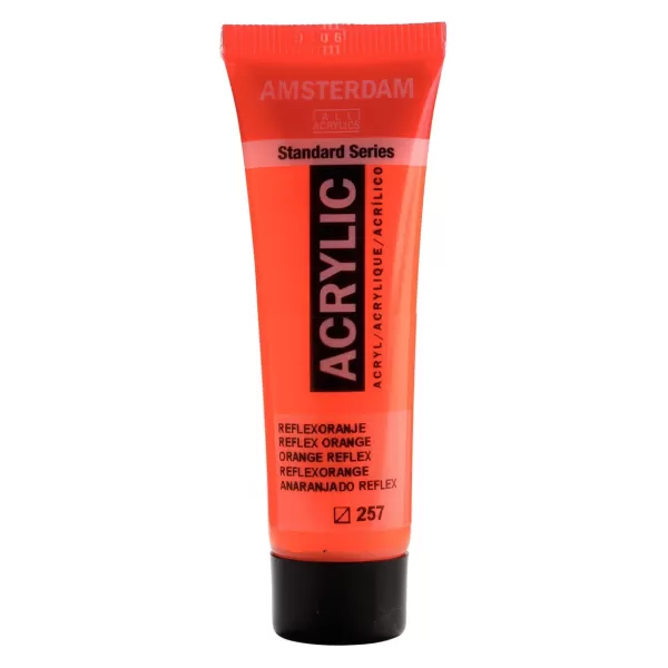 Amsterdam Standard Series Acrylverf tube 20 ml Reflexoranje 257 (17042570) Amsterdam Standard Series Acrylverf tube 20 ml Reflexoranje 257 (17042570)