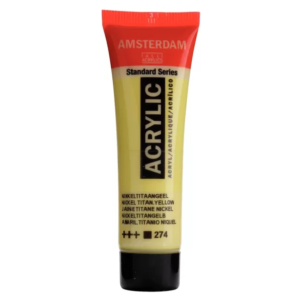 Amsterdam Standard Series Acrylverf tube 20 ml Nikkeltitaangeel 274 (17042740)