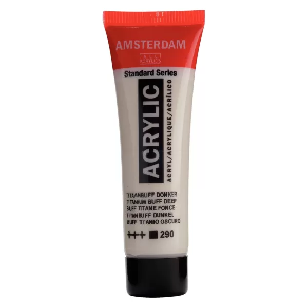 Amsterdam Standard Series Acrylverf tube 20 ml Titaanbuff Donker 290 (17042900)