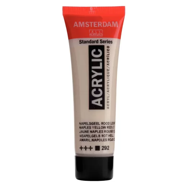 Amsterdam Standard Series Acrylverf tube 20 ml Napelsgeel Rood Licht 292 (17042920)