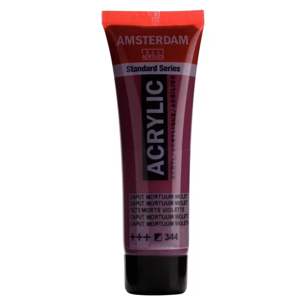 Amsterdam Standard Series acrylverf tube 20 ml Caput Mortuum Violet 344 (17043440) Amsterdam Standard Series acrylverf tube 20 ml Caput Mortuum Violet 344 (17043440)