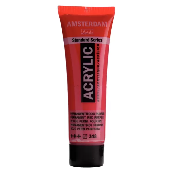 Amsterdam Standard Series Acrylverf tube 20 ml Permanentrood Purper 348 (17043480)