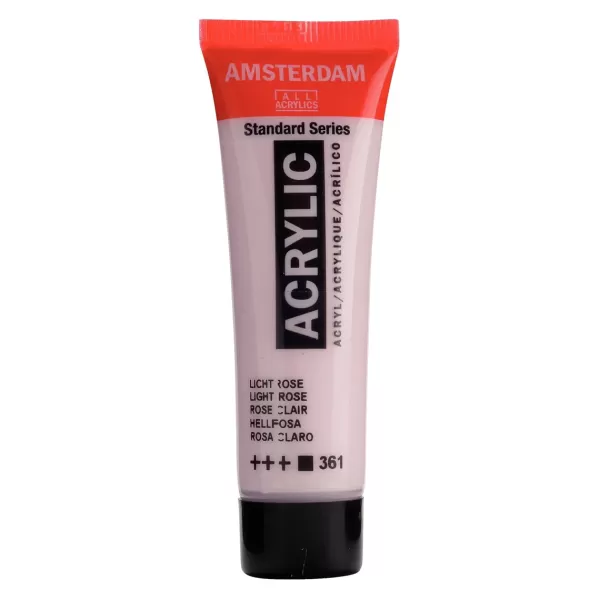 Amsterdam Standard Series Acrylverf tube 20 ml Light Rose 361 (17043610	)