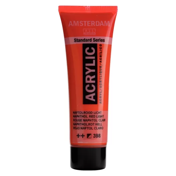 Amsterdam Standard Series acrylverf tube 20 ml Naftolrood Licht 398 (17043980)