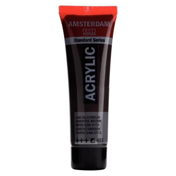 Amsterdam Standard Series Acrylverf tube 20 ml Van Dijckbruin 403 ( 17044030)