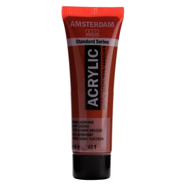Amsterdam Standard Series Acrylverf tube 20 ml Sienna Gebrand 411 (17044110)