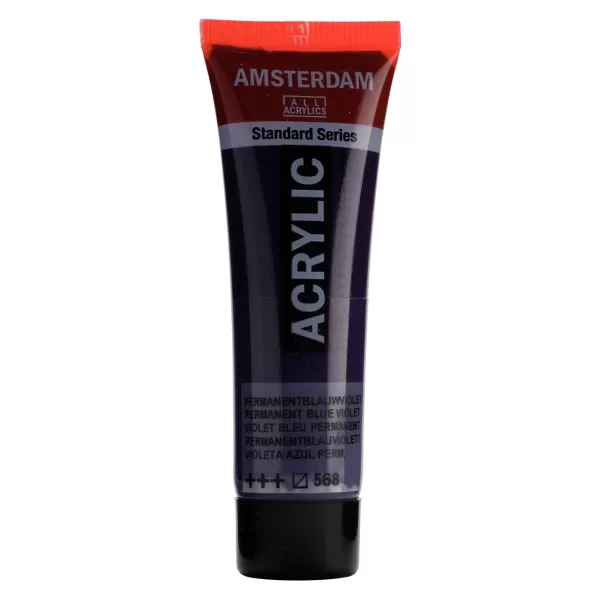 Amsterdam Standard Series Acrylverf tube 20 ml Permanentblauwviolet 568 (17045680)