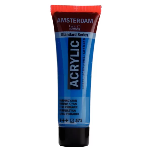 Amsterdam Standard Series Acrylverf tube 20 ml Primaircyaan 572 (17045720)