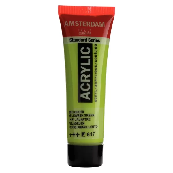 Amsterdam Standard Series acrylverf tube 20 ml Geelgroen 617 (17046170) Amsterdam Standard Series acrylverf tube 20 ml Geelgroen 617 (17046170)