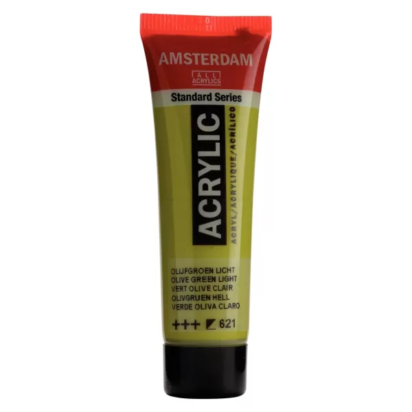 Amsterdam Standard Series Acrylverf tube 20 ml Olijfgroen Licht 621 (17046210)