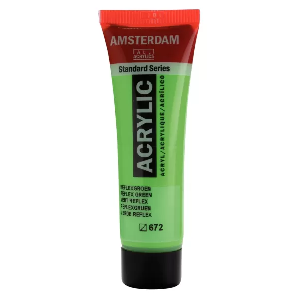 Amsterdam Standard Series Acrylverf tube 20 ml Reflexgroen 672 (17046720)