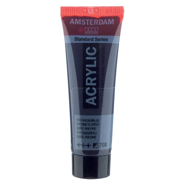 Amsterdam Standard Series Acrylverf tube 20 ml Paynesgrijs 708 (17047080