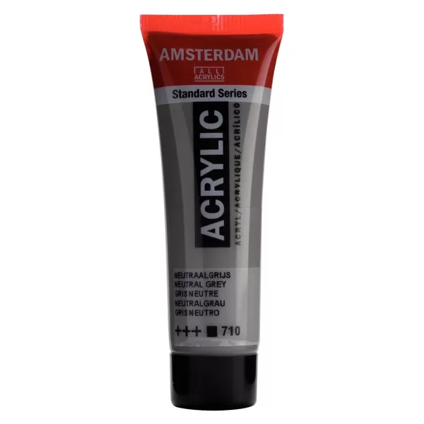 Amsterdam Standard Series Acrylverf tube 20 ml Neutraalgrijs 710 (17047100)