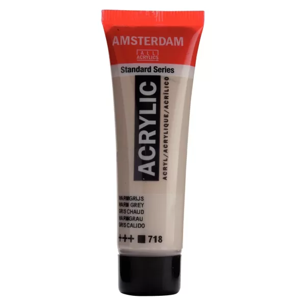 Amsterdam Standard Series Acrylverf tube 20 ml Warmgrijs 718 (17047180)