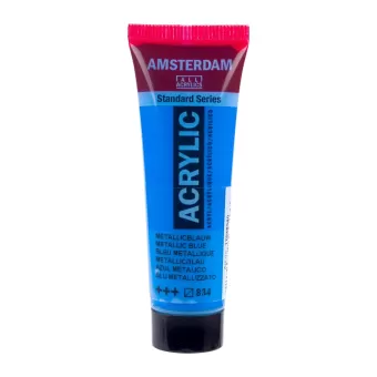 Amsterdam Standard Series acrylverf tube 20 ml Metallic Blauw 834 (17048340)