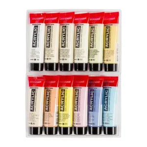 Amsterdam Standard Series acrylverf pastel set | 12 × 20 ml (17820601)
