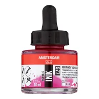 Amsterdam Acrylinkt fles 30 ml Permanentroodviolet Licht 577 (17205770)
