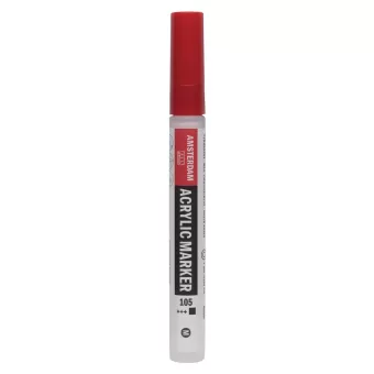 Amsterdam Acrylic marker 4 mm Titaanwit 105 (17511050)