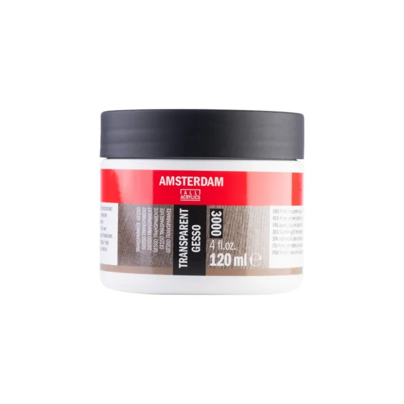 Amsterdam Transparent gesso 3000 | mini 120 ml (24093000)